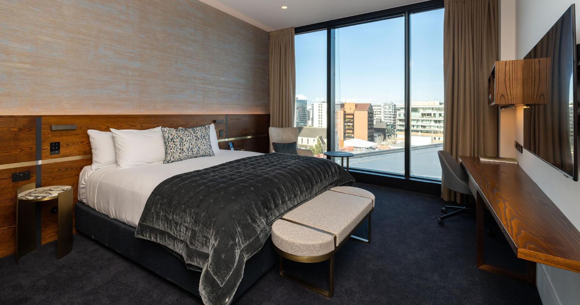 Horizon By Skycity Auckland Exteriér fotografie A bedroom at the hotel